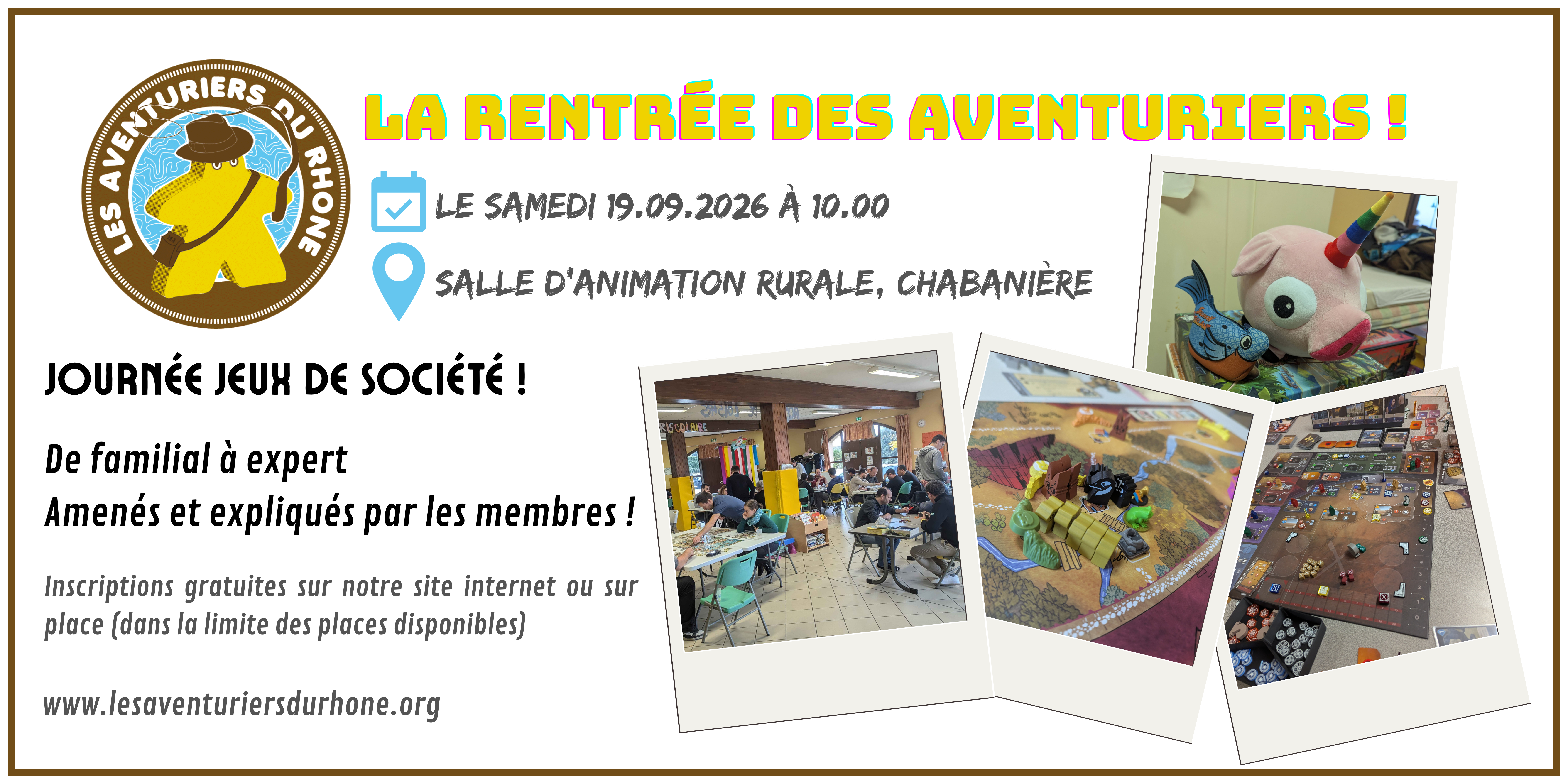 La rentrée des ADR à Chabanière !
